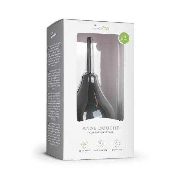 Douche anale Easytoys - Grande (Noir)