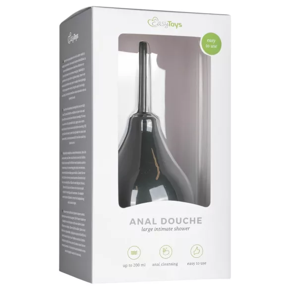 Easytoys - douche anale - grande taille - noir