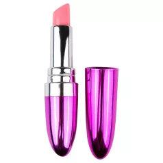   Easytoys - mini vibromasseur étanche forme rouge à lèvres - rose