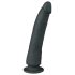 Easytoys - Dildo ventouse 100% silicone (21cm) - noir