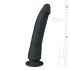 Easytoys - Dildo ventouse 100% silicone (21cm) - noir