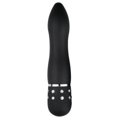 Mini vibromasseur courbé noir - Easytoys Diamond