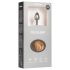 Easytoys Renard NO1 - Plug Anal Métallique avec Queue de Renard (Argent-Rouge)
