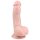 Easytoys - Dildo à ventouse et testicules (15cm) - naturel