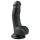 Easytoys - gode noir ventouse avec testicules (15cm)