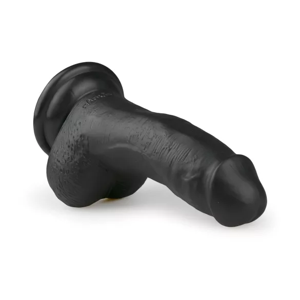 Easytoys - gode ceinture ventouse avec testicules 15cm - noir