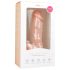 Easytoys - godemichet ventouse avec testicules (17,5cm) - naturel