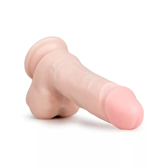 Easytoys - gode ventouse avec testicules - 17,5 cm - couleur chair