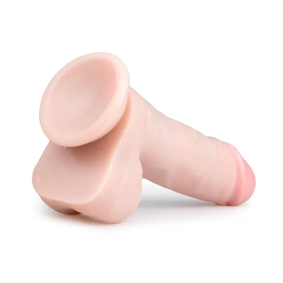 Easytoys - gode ventouse avec testicules - 17,5 cm - couleur chair