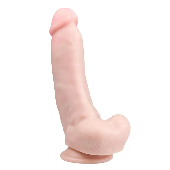 Easytoys - godemichet ventouse avec testicules 20 cm - couleur chair