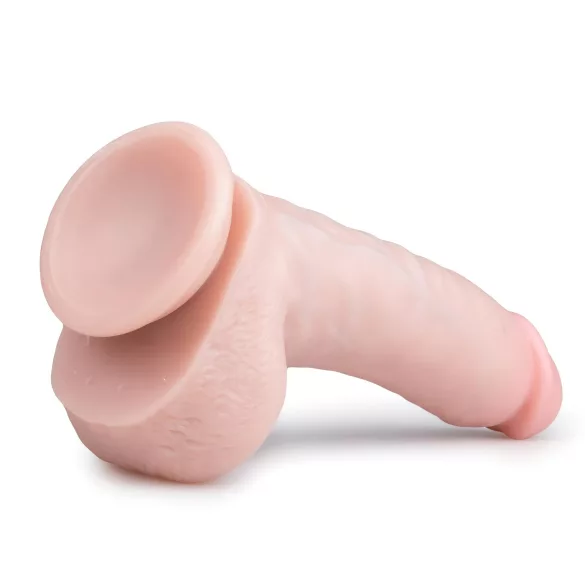 Easytoys - godemichet ventouse avec testicules 20 cm - couleur chair