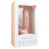 Easytoys - Dildo à ventouse avec testicules (22,5cm) - naturel
