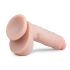 Easytoys - Dildo à ventouse avec testicules (22,5cm) - naturel