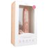 Easytoys - grand dildo ventouse, réaliste (26,5cm) - naturel