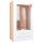 Easytoys - Gode ventouse avec testicules, grand format (29,5 cm) - naturel