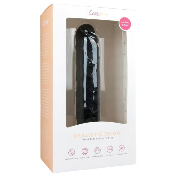 Easytoys - gode ventouse extra large 28,5 cm - noir