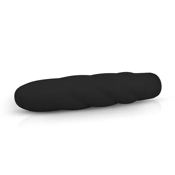 Easytoys Power Vibe - vibromasseur bâton torsadé silicone noir