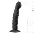 Easytoys Rainuré - Dildo Anal Ventouse (14 cm) - Noir