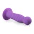 Easytoys - Gode ventouse ondulé (violet)