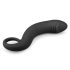 EasyToys Curved Dong - dildo anal silicone (noir)