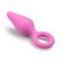 Easytoys Plug S - petit plug anal (rose)