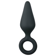 Easytoys Pointy Plug - anneau anal médium (noir)