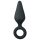 Easytoys Pointy Plug - anneau anal médium (noir)