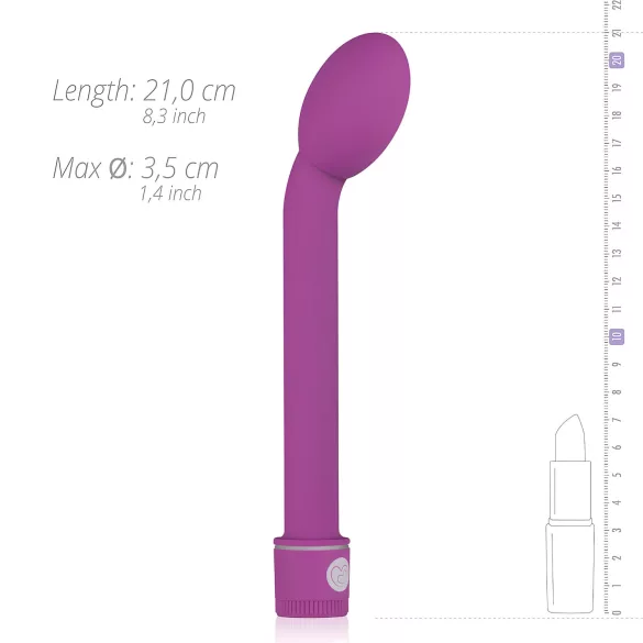Easytoys - Vibromasseur point G slim - silicone violet