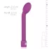 Easytoys - Vibromasseur point G slim - silicone violet