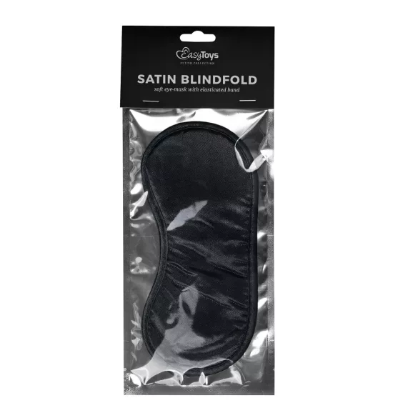 Easytoys - masque pour les yeux satin noir