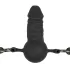 EasyToys - baillon avec gode interne (noir)