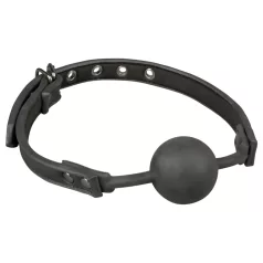 EasyToys - bâillon boule en silicone (noir)