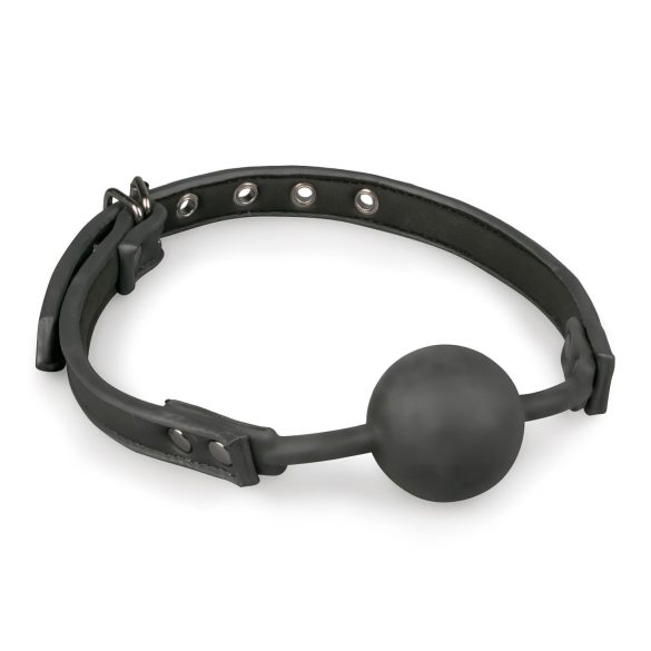 Easytoys - bâillon boule silicone (noir)