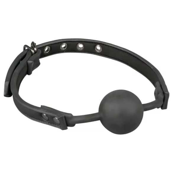 EasyToys - bâillon boule en silicone (noir)