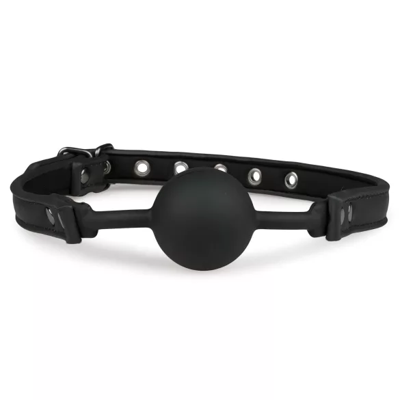 EasyToys - bâillon boule en silicone (noir)