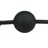 Easytoys - bâillon boule silicone (noir)
