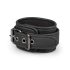 Easytoys - menottes en simili cuir (noir)