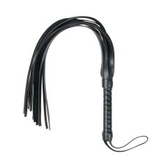 Easytoys Flogger - fouet en cuir synthétique doux (noir) Easytoys Flogger - fouet en cuir synthétique doux (noir)