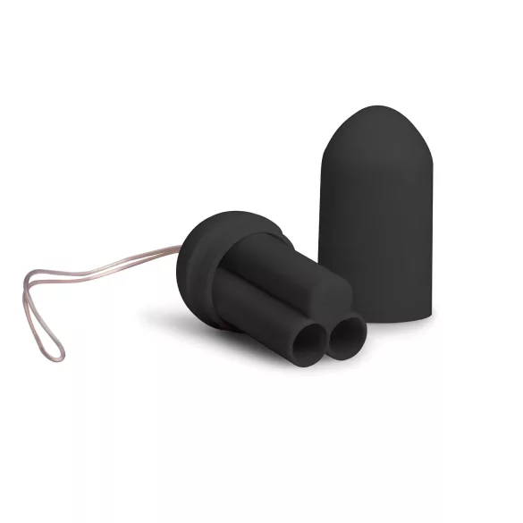 Easytoys - œuf vibrant télécommandé - noir