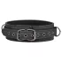 Easytoys - collier fétiche avec laisse - cuir noir