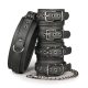 Easytoys - Ensemble collier, menottes et entraves (noir)