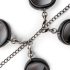 Easytoys - Ensemble collier, menottes et entraves (noir)