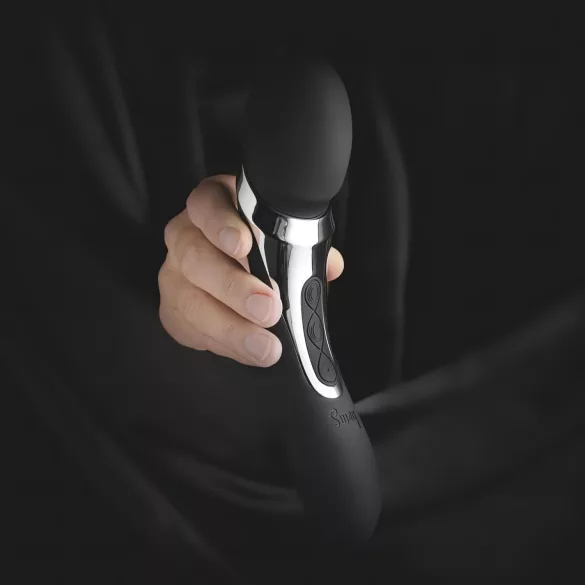 Sway No.1 - vibromasseur wand 2 en 1 rechargeable - noir
