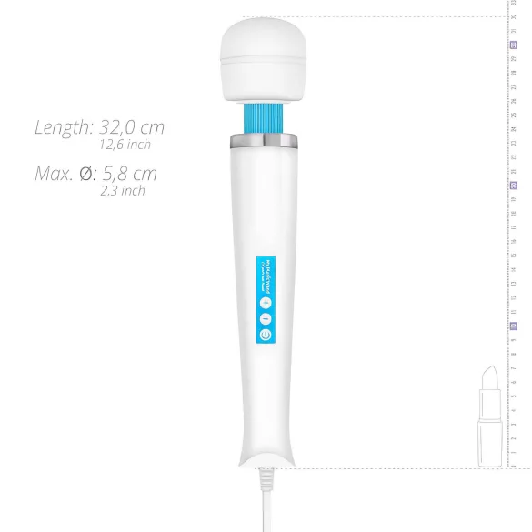 MyMagicWand - vibromasseur puissant - blanc bleu