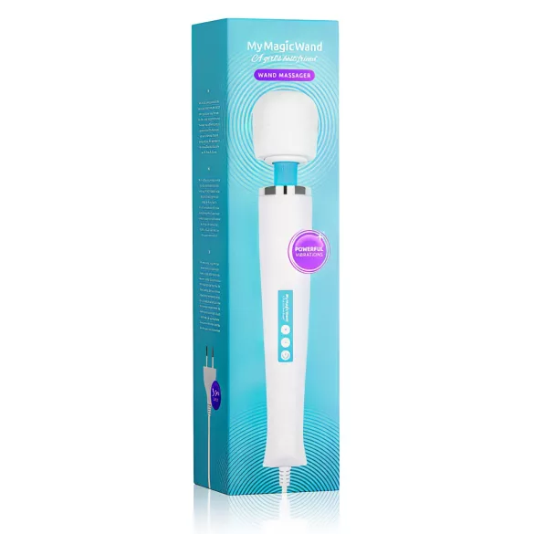 MyMagicWand - vibromasseur puissant - blanc bleu