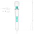 MyMagicWand - puissant vibro masseur (blanc-turquoise)