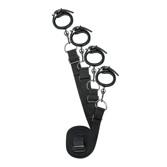 Easytoys - Set de Liens pour Lit (Noir)