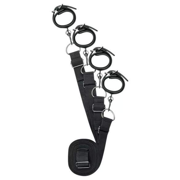 EasyToys - Kit d’attaches pour lit (noir)