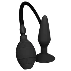 MenzStuff L - plug anal gonflable (noir, grand)