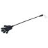 Rimba - Cravache en silicone avec main - 40 cm (noir)